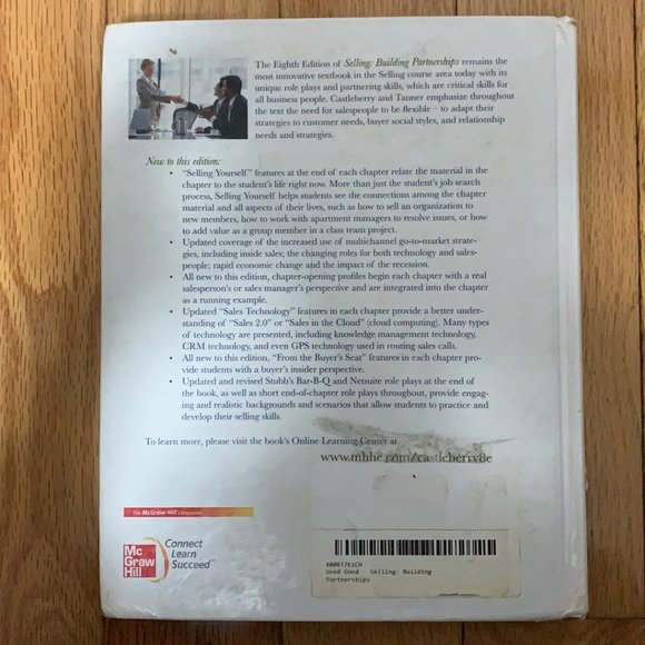 Selling: Building Partnerships- 8th Edition - Picture 2 of 2